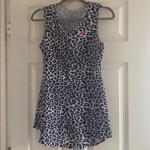 Nike tennis dress in leopard print.